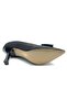 Feles Square Buckle 8 cm Heeled Stiletto Women's Shoes Black - 5