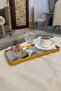 Luxury Gold Edged Glass Serving Bowl Set of 6 – Turkish Delight & Snack Mini Serving Bowls - 3