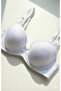 Women's Padded (Supported) Underwire t Shaping / Sculpting 4-Piece Bra Set - 5