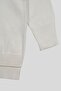 Women's Crew Neck Slit Sweater - 3