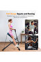 2 in 1 Squat Rowing Machine, Easy Setup & Foldable Exercise Equipment, Glute Trainer Machine - 3