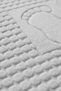 Zivra 100% Cotton Foot Towel - White 60X130, 690 Gr - 3