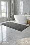 Aflora 100% Cotton Foot Towel - Anthracite 60X130, 690 Gr - 2