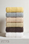 6-Pack Lua Mixed Greek Hand Towel - 50x90 Cm, 225 Gr, 100% Cotton, Spa And Hotel Towel