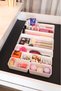 White New Color Hard Plastic 13 Pieces Makeup Jewelry Clasp Organizer Organizer White - 5