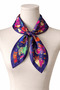 Satin bandana satin scarf satin bag accessory custom pattern bandana 45x50 cm