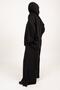 Wide Cut Trouser Skirt with Elastic Waist - 5