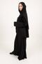 Wide Cut Trouser Skirt with Elastic Waist - 4
