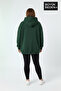 Women's Large Size Hooded Handwritten California Printed Thin Swatshirt Spr25Bswk959 - 3