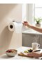 Adhesive Roll Paper Towel Holder Rustproof Kitchen Bathroom Towel Rack Stylish and Beautiful Roll Paper Holder - 3