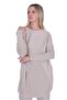 Hourglass Knitwear Tunic Beige