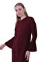 Sea Shell Knitwear Wool Cardigan Bordo