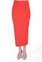 Skirt Colorful Knitwear Skirt Oranj