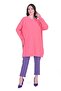 Petibor Knitwear Tunic Shape.Pink - 2