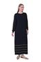 Ivory Knitwear Dress Black - 2