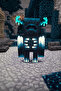 Minecraft Warden Figür 3d baskı - 2