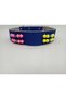 Beaded Fancy Hand Embroidered Dog Collar 70x4 Cm - 3