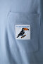 طقم بيجامة رجالي من Bird Blue Pants - 5