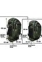 90 Lt Bellows Large Size Mountaineer Backpack, Camping, Bag, (Green) - 4