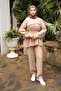 Modal Suit with Mink Waist Drawstring Tunic Pants - 2