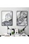 Signtouch Arabic Calligraphy Islamic Wall Art 3-Piece Outer Frame 30x40 cm - 2