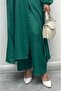 Linen Look Half Button Suit - 3