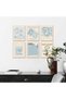 ALAYRA Matisse Wall Art Prints Set of 6 - Abstract Blue Exhibition Posters, Modern Flower Market With Yayoi KUAEma Picasso Mix - Boho Canvas Paintings for Aesthetic Gallery Wall20X25 CM - 3