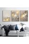 ALAYRA Islamic Canvas Wall Art Decoration Poster, 3 Arabic Calligraphy Art Decoration Printed Poster, Living Room Picture Modern Wall Decoration Picture, Frameless (Style 9, x 3)30X40 CM - 4