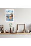 ALAYRA Copenhagen Colourful Winter City Scene Posters Unique Scandinavian Houses Place To Travel Winter Snow Nuremberg Germany Snow Canvas Prints For Home Bedroom Dorm Wall Decor30.5X40.6 CM - 2