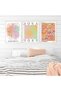 ALAYRA Aura Poster Angel Number Poster Law of Attraction Prints Gradient Wall Art Retro Prints Orange Wall Art Aura Posters Mind Body Soul Wall Art Spiritual Posters Affirmation30X40 CM - 4