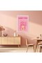ALAYRA Lucky You Pink Kitten Canvas Wall Art Pink Lucky Kitten Anime Posters Cute and funny Kitten Prints Painting Animal Aesthetic Wall Decor for Living Room Bedroom Kindergarten30.5X40.6 CM - 4