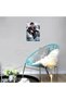 ALAYRA Actor Shah Rukh Khan Poster Indian Actor Posters Black And White Figure Art Poster 1 Canvas Poster Bedroom Decor Office Room Decor Gift Unframe-style ()61X40.6 CM - 2