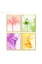 ALAYRA Ballet Art Painting Elegant Dancing Canvas Art Pictures - Makeup Wall Art Prints,Ballerina Print Ballet Dancer Collection Poster - Fashion Women or Girl Bedroom Dance room20X25 CM - 2