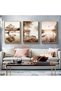 ALAYRA Modern Aesthetic Plant Pictures, Boho Decorative Pictures, Natural Landscape Poster, Abstract Art Deco Poster Set - No Frame (3 Pieces - , Poster 12)20X30 CM - 4