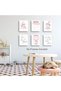 ALAYRA Baby Girl Elephant Nursery Decor,Elephant Nursery Decor Wall Art Prints, Cute Elephant Poster,Nursery Wall Art Girl Room Wall Decor() Unframed20X25 CM - 4