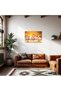 ALAYRA Dharvika Innovations Seven Running Horses Vastu Vinyl Wall Poster, Self Adhesive, Sparkle Lamination61X61 CM - 4