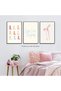 ALAYRA Cowgirl Bow Wall Art Set of 3 (Cowgirl Bow, 12"x16" Poster)30X40 CM - 2
