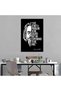 ALAYRA Alan Watts Black and White Canvas Art Poster and Wall Art Picture Print Modern Family Bedroom Decor Posters ()61X40.6 CM - 2