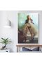 ALAYRA Black & White Photography Art Supermodel Kate Moss Posters Canvas Wall Art Prints for Wall Decor Room Decor Bedroom Decor Gifts Posters () Unframe-style-261X40.6 CM - 5