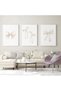 ALAYRA Preppy Bow Wall Art Decor Set of 3 Beige Coquette Wall Art Aesthetic Canvas Posters Trendy Girly Wall Decor Beige Bow Prints Preppy Pictures for Living Room College30X40 CM - 5