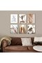 ALAYRA Botanical Wall Art Prints Set of 6 Canvas Art Wall Decor Print Nature Pictures Reed Dried Flower Plant Wall Poster Print Home Decor for Living Room Decor (11"x14" UNFRAMED)30X40 CM - 3