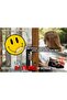 ALAYRA Lacost 12" (30cm) Size Smile Face Decal Stickers for Luggage, Baggage, Interior Design, - 2