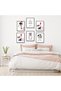 ALAYRA Pink Room Decor Fashion Wall Art Prints Set of 6 Pink Flower Perfu Lipstick Makeup Art Posters Girls Makeup Room Decor for Bedroom Decor (11"x14" UNFRAMED)35.6X27.9 CM - 5
