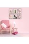 ALAYRA Pink Flowers Art Poster Minimalist Wall Art Prints Green Plant Leaf Canvas Pictures Wall Decor for Room Bedroom Modern Living Room Bathroom Home Decor (8"x10" UNFRAMED)20X25 CM - 2