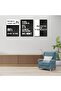Signtouch Motivational Entrepreneur Workplace Framed Wall Art 3-Piece 50x70 cm - 6