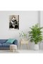 ALAYRA Funny Panda Bathroom Canvas Wall Art Cute Panda In Toilet Posters Black and White Animal Prints Painting Maximalist Mid Century Modern Aesthetic Wall Decor for Unframed30.5X40.6 CM - 4