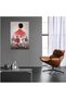 ALAYRA Inspirational Football Poster, Motivational Soccer Star Canvas Wall Art, Soccer Sports Art Poster for Gym Office Man Home Decoration Fan Gift (16"x24" Unframed, Cr761X40.6 CM - 2