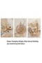 ALAYRA Modern Abstract Wall Art Poster Islamic Calligraphy Allahu Akbar Beige Gold Marble Canvas Painting Wall Pictures, Boho Posters Canvas Painting Posters Wall Art for Living30X40 CM - 5