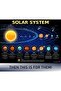 ALAYRA 3D Learning LLF Solar System Poster for Kids - Laminated .49.5X35.6 CM - 3