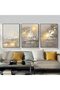 ALAYRA Islamic Canvas Wall Art Decoration Poster, 3 Arabic Calligraphy Art Decoration Printed Poster, Living Room Picture Modern Wall Decoration Picture, Frameless (Style 9, x 3)30X40 CM - 5